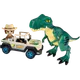 Camioneta de Juguete con Dinosaurio PinyPon Action Wild Famosa + Figura de Niño